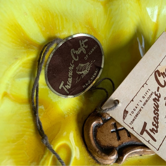 COPY - Vintage Treasure Craft Hawaii Plate/Ashtray - Picture 11 of 14